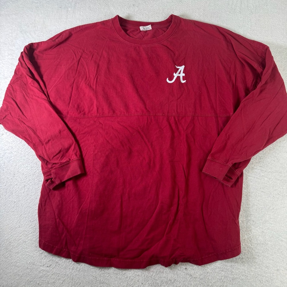 Pressbox Alabama Crimson Tide Spirit Jersey Women XL Red Good Rammer Jammer
